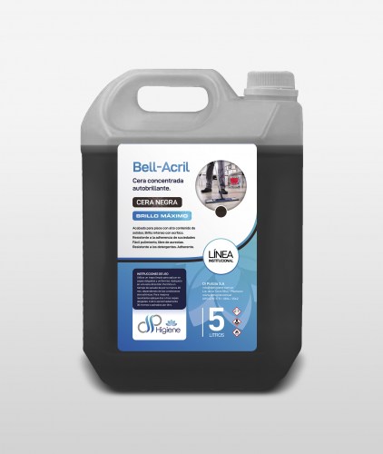 Mockup Bidon Transparente - Cera Negra